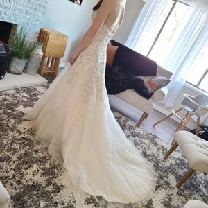 Ivory Maggie Sottero wedding dress